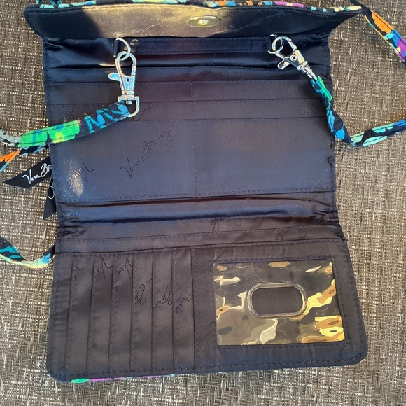 Vera Bradley Midnight Blues Smartphone Wallet Crossbody Bag - Picture 3 of 3